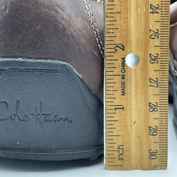 Cole Haan Driving Loafers Leather Air Soles Shoes Men's 8 M Slip On Classiccore - Picture 7 of 16